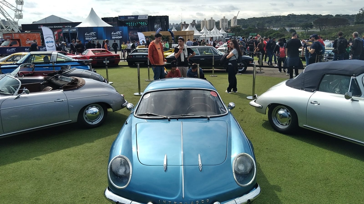 Exposição de Carros Antigos acontece hoje na Rolex 6 Horas de São Paulo