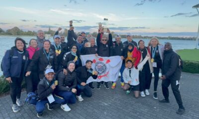 Remo do Corinthians vence o Campeonato Mundial na Alemanha