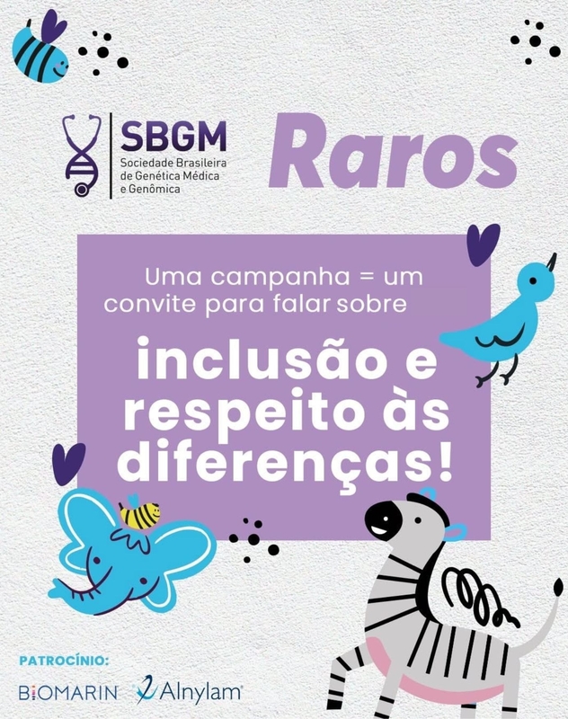 Dia 28/02 é celebrado o dia mundial das Doenças Raras