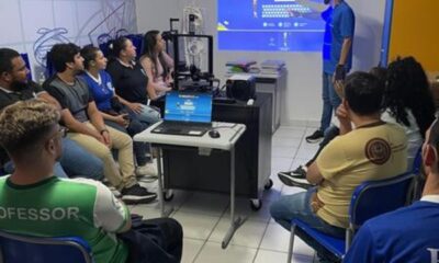 Cajazeiras, no sertão da PB, adota tecnologia 3D nas escolas