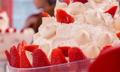 Gastronomia é uma das atrações da Festa de Flores e Morangos