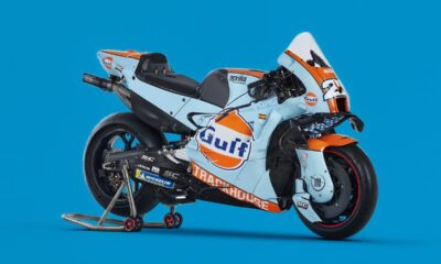 Fãs definem pintura da Trackhouse MotoGP Team em parceria com a Gulf Oil