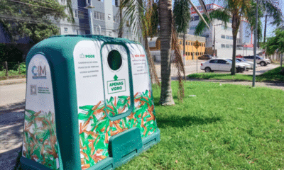 Cidades brasileiras avançam na coleta de vidro com ecopontos