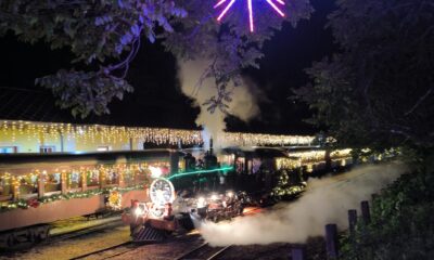 Tiradentes vive magia do Natal com Papai Noel e Maria Fumaça
