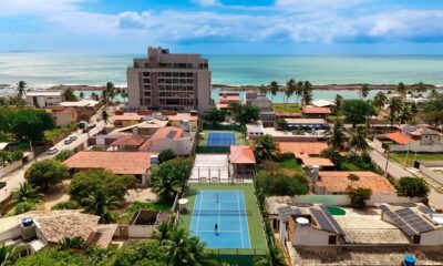 Ritz inaugura clube de tênis em Barra de São Miguel